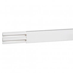 DLPlus Миниплинтус 32x12.5 3м с центральной перегородкой