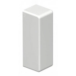 Заглушка кабельного канала торцевая WDK 10x30 мм (ПВХ, белый)