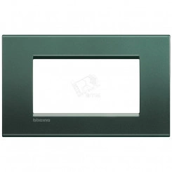 LivingLight Рамка прямоугольная 4 поста Зеленый шелк