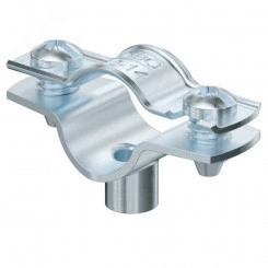 Крепежная скоба дистанционная 12-14 мм (с резьбовым соединением M6) с гальваническим покрытием Крепежная скоба дистанционная 12-14 мм (с резьбовым соединением M6) с гальваническим покрытием