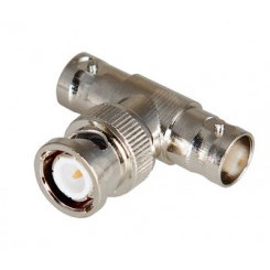 Переход штекер BNC - x2 гнезда BNC (тройник) Переход штекер BNC - x2 гнезда BNC (тройник)