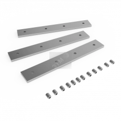 Комплект креплений для монтажа в линию светильника Universal-Line (3 пластины и винты) Вартон