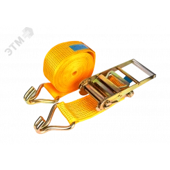 Ремень стяжной СР 50 1,0т/ 2,0т-12м черный