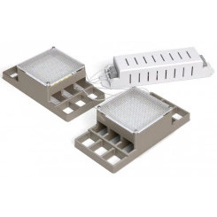 Светильник светодиодный ДВО-33Вт, IP20, 4100Лм, 5000К, Грильято, призм, яч .86х86мм Albatross Светильник светодиодный ДВО-33Вт, IP20, 4100Лм, 5000К, Грильято, призм, яч .86х86мм Albatross