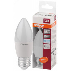 Лампа светодиодная LED 6,5Вт Е27 6500К  600лм свеча 230V FR В (замена 60Вт) OSRAM LS