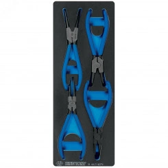 Набор съемников стопорных колец, ложемент, 4 предмета