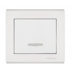 MANOLYA ВЫКЛЮЧАТЕЛЬ 1 КЛАВИШНЫЙ С ПОДСВЕТКОЙ MANOLYA ВЫКЛЮЧАТЕЛЬ 1 КЛАВИШНЫЙ С ПОДСВЕТКОЙ