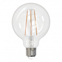 LED-G95-10W/3000K/E27/CL PLS02WH Лампа светодиодная. Форма ''шар'', прозрачная. Серия Sky. Теплый белый свет (3000K). Картон. ТМ Uniel.''