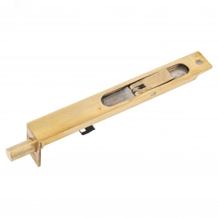 Шпингалет врезной АЛЛЮР G-034- 6' 150мм золото