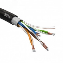 Витая пара F/UTP 4x2x24AWG Cat5e CCA PE OUTDOOR 305м SIMPLE