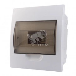 Бокс с прозрачной крышкой ЩРВ-П-8 для внутр. уст. 8-и модульных устройств Бокс с прозрачной крышкой ЩРВ-П-8 для внутр. уст. 8-и модульных устройств