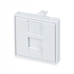 Вставка 45x45 (Mosaic) для 1 модуля формата Keystone Jack Вставка 45x45 (Mosaic) для 1 модуля формата Keystone Jack