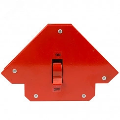 Угольник-держатель магнитный для сварки отключаемый на 3 угла, усилие 23 кг Угольник-держатель магнитный для сварки отключаемый на 3 угла, усилие 23 кг