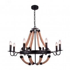 Люстра Arte Lamp MARSIGLIA A8956LM-8BK