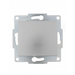 KARINA Выключатель промежуточный матовое серебро (10шт/120шт) KARINA Выключатель промежуточный матовое серебро (10шт/120шт)