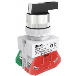 Переключатель на 3 фикс. полож. I-O-II удлин. ручка 1НО+1 SchE 25056DEK