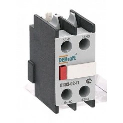 Приставка контактная доп. контакты 1НО+1НЗ лицев. SchE 24100DEK