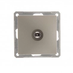 Розетка TV СП W59 оконечная без рамки шампань SchE RTS-151-4-86 Розетка TV СП W59 оконечная без рамки шампань SchE RTS-151-4-86