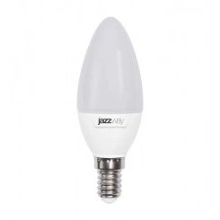 Лампа светодиодная PLED-SP C37 7Вт свеча 3000К тепл. бел. E14 530лм 230В JazzWay 1027818-2