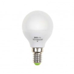 Лампа светодиодная PLED-Eco-G45 5Вт шар 4000К нейтр. бел. E14 400лм 220-240В JazzWay 1036926A