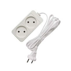 Удлинитель 2х5м без заземл. 6А IP20 ШВВП 1.3кВт Союз 481S-0205