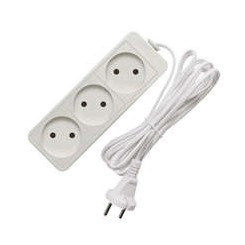 Удлинитель 3х1.5м без заземл. 6А IP20 ШВВП 1.3кВт Союз 481S-0301