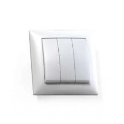 Выключатель 3-кл. СП Селена 10А IP20 С0510-406 бел. Кунцево 8105 Выключатель 3-кл. СП Селена 10А IP20 С0510-406 бел. Кунцево 8105