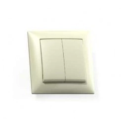 Выключатель 2-кл. СП Селена 10А IP20 С510-379 сл. кость Кунцево 8143 Выключатель 2-кл. СП Селена 10А IP20 С510-379 сл. кость Кунцево 8143