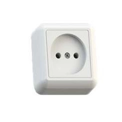 Розетка 1-м ОП Оптима РА10-375 10А IP20 без заземл. с монтаж. пластиной бел. Кунцево 8006 Розетка 1-м ОП Оптима РА10-375 10А IP20 без заземл. с монтаж. пластиной бел. Кунцево 8006
