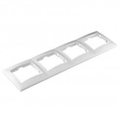 Рамка 4-м СП Севиль горизонт. бел. UNIVersal С0046 Рамка 4-м СП Севиль горизонт. бел. UNIVersal С0046