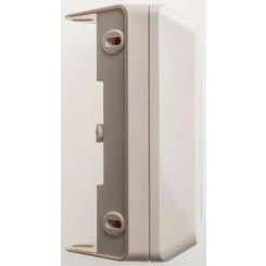 Розетка угловая 2-м ОП Этюд 16А IP20 250В с заземл. защ. шторки крем. SchE PA16-108K