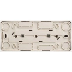 Розетка 3-м ОП Этюд 16А IP20 250В без заземл. без защ. шторок крем. SchE PA16-009K