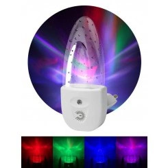 Светильник NN-619-LS-W ночник "Пузырьки" от сети с сенсором бел. ЭРА Б0019103 Светильник NN-619-LS-W ночник "Пузырьки" от сети с сенсором бел. ЭРА Б0019103