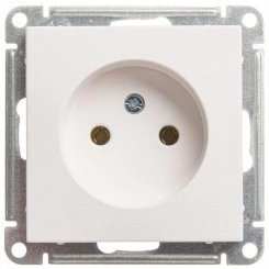 Механизм розетки 1-м СП W59 16А IP20 без заземл. без защ. шторок бел. SchE RS16-153-1-86 Механизм розетки 1-м СП W59 16А IP20 без заземл. без защ. шторок бел. SchE RS16-153-1-86