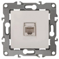 Розетка компьютерная Эра12 12-3107-02 RJ45 сл. кость Эра Б0014724 Розетка компьютерная Эра12 12-3107-02 RJ45 сл. кость Эра Б0014724