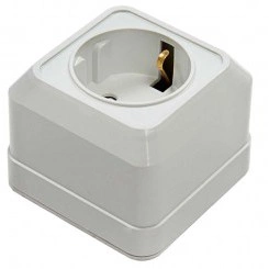 Розетка 1-м BOLLETO защ. шторки с заземл. накл. 7028х бел. ASD / IN HOME 4690612000954 Розетка 1-м BOLLETO защ. шторки с заземл. накл. 7028х бел. ASD / IN HOME 4690612000954