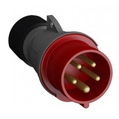 Вилка кабельная Easy&Safe 416EP6 16А 3P+N+E IP44 6ч ABB 2CMA101967R1000