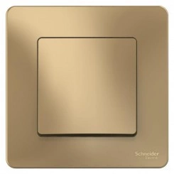 Переключатель проходной 1-кл. СП Blanca 10А IP20 (сх. 6) 250В титан SchE BLNVS010604