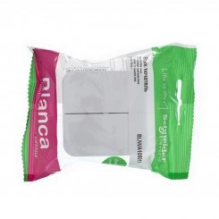 Выключатель 2-кл. ОП Blanca 10А IP20 (сх. 5) 250В с изолир. пластиной бел. SchE BLNVA105011