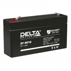 Аккумулятор 6В 1.2А.ч Delta DT 6012