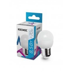 Лампа светодиодная GL45 8.5Вт 220В E27 4500К Космос LkecLED8.5wGL45E2745 Лампа светодиодная GL45 8.5Вт 220В E27 4500К Космос LkecLED8.5wGL45E2745