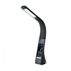 Светильник светодиодный TLD-542 Black/300лм/5000К/Dimmer настол. часы календ. терм. черн. 5Вт Uniel UL-00001816 Светильник светодиодный TLD-542 Black/300лм/5000К/Dimmer настол. часы календ. терм. черн. 5Вт Uniel UL-00001816