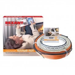 Комплект "Теплый пол" (кабель) двухжил. RND -50-750 (в стяжку) (750Вт/50м/ S обогрева кв.м: 4.7-6.3) Rexant 51-0516-3 Комплект "Теплый пол" (кабель) двухжил. RND -50-750 (в стяжку) (750Вт/50м/ S обогрева кв.м: 4.7-6.3) Rexant 51-0516-3