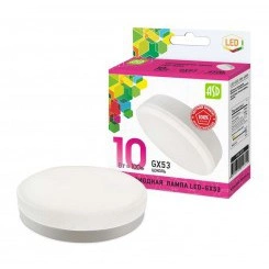 Лампа светодиодная LED-GX53-standard 10Вт 230В 6500К 900Лм ASD 4690612012315