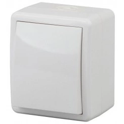 Переключатель 1-кл. ОП Эра Эксперт 10А IP54 11-1403-01 250В 10AX бел. Эра Б0020673 Переключатель 1-кл. ОП Эра Эксперт 10А IP54 11-1403-01 250В 10AX бел. Эра Б0020673