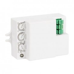 Датчик движения микроволновый MW-706 1200Вт 360град. до 8м IP20 бел. EKF dd-mw-706 Датчик движения микроволновый MW-706 1200Вт 360град. до 8м IP20 бел. EKF dd-mw-706