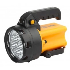 Фонарь-прожектор PA-602 АЛЬФА 19LED аккум. литий 3А.ч ЗУ 220В+12В (инд.упак.) ЭРА Б0031033