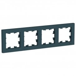 Рамка 4-м AtlasDesign универс. изумруд SchE ATN000804 Рамка 4-м AtlasDesign универс. изумруд SchE ATN000804