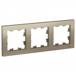 Рамка 3-м AtlasDesign универс. шампань SchE ATN000503 Рамка 3-м AtlasDesign универс. шампань SchE ATN000503