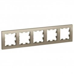 Рамка 5-м AtlasDesign универс. шампань SchE ATN000505 Рамка 5-м AtlasDesign универс. шампань SchE ATN000505